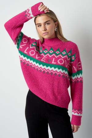 Love Sweater Weather sweater - pink h5 Picture10